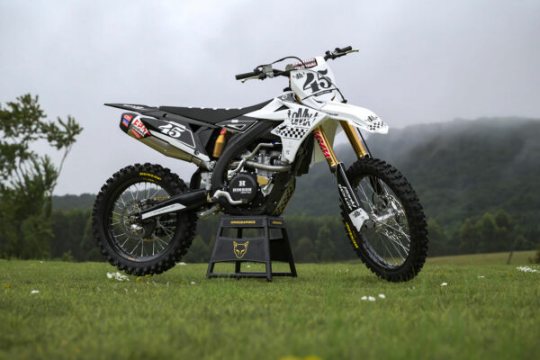 Kit déco motocross Suzuki - Race - Blanc Promo
