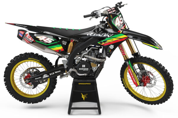Kit déco motocross Suzuki - Rasta