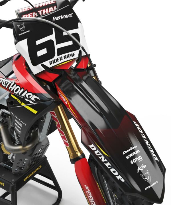 Kit déco motocross Suzuki - Reckless 2