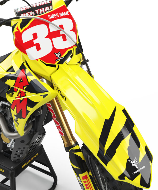 Kit déco motocross Suzuki - Retro 2