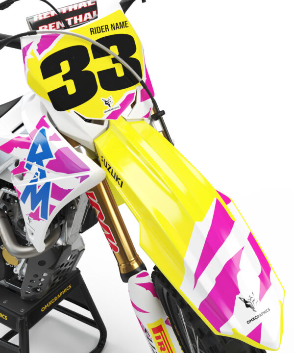 Kit déco motocross Suzuki - Retro 90 2