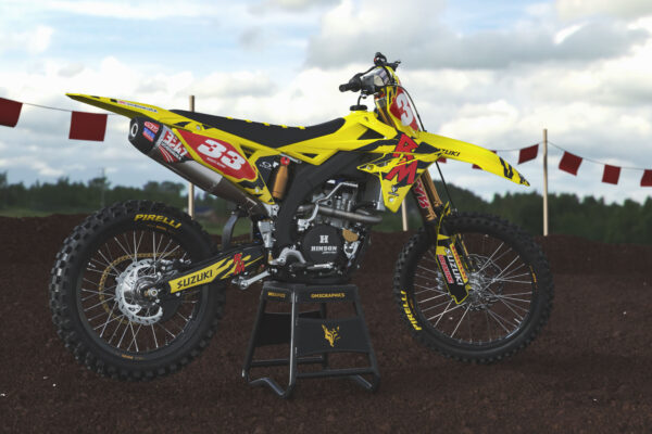 Kit déco motocross Suzuki - Retro Promo