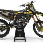 Kit déco motocross Suzuki - Rhyme Jaune