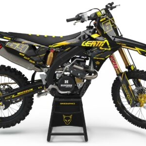 Kit déco motocross Suzuki - Rhyme Jaune