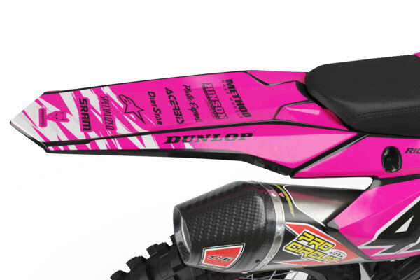 Kit déco motocross Suzuki - Ripcore - Rose 3