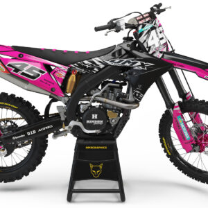 Kit déco motocross Suzuki - Ripcore - Rose