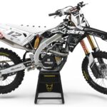 Kit déco motocross Suzuki - Rival - Blanc