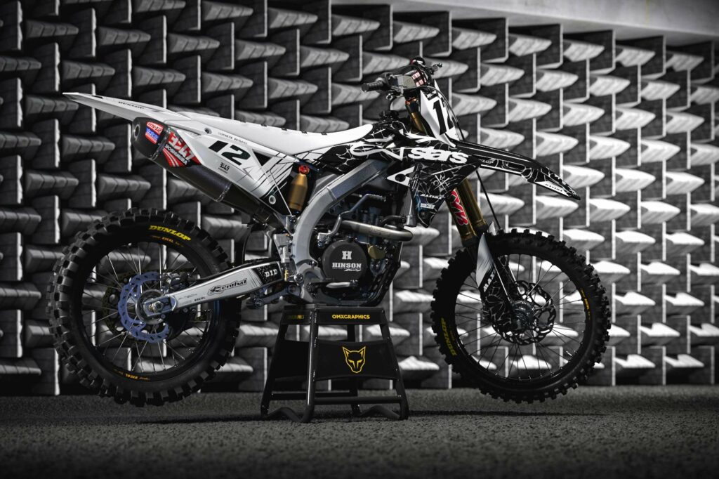 Kit déco motocross Suzuki - Rival - Blanc Promo