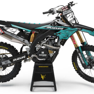 Kit déco motocross Suzuki - Semper Fi - Bleu