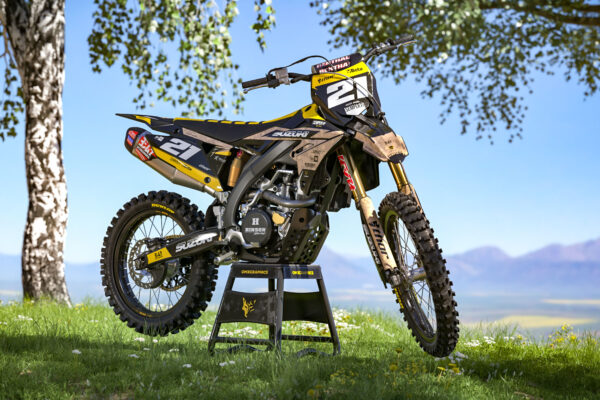 Kit déco motocross Suzuki - Semper Fi Promo