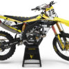 Kit déco motocross Suzuki - Shade - Jaune