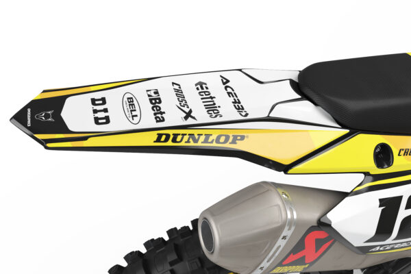 Kit déco motocross Suzuki - Shade - Jaune 3