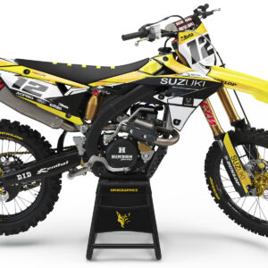 Kit déco motocross Suzuki - Shade - Jaune