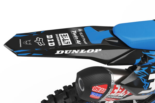 Kit déco motocross Suzuki - Smash - Bleu 3