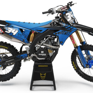 Kit déco motocross Suzuki - Smash - Bleu