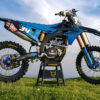 Kit déco motocross Suzuki - Smash - Bleu Promo