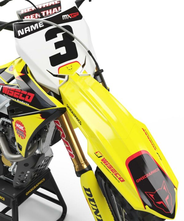 Kit déco motocross Suzuki - Stock 2