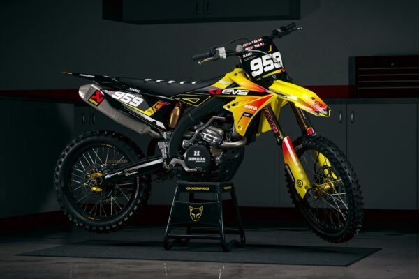 Kit déco motocross Suzuki - Syndicate Promo