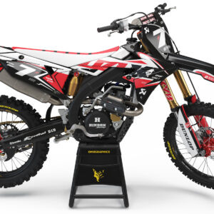 Kit déco motocross Suzuki - Thunder - Rouge