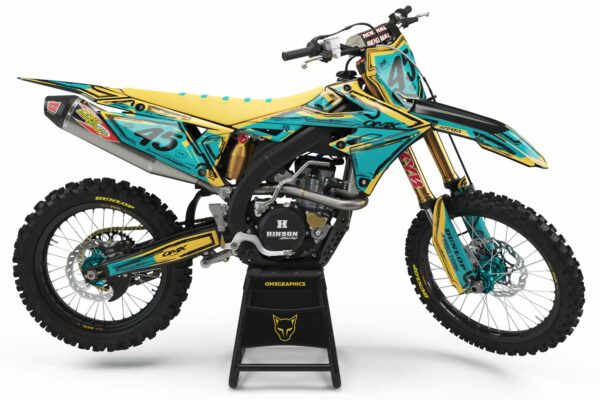 Kit déco motocross Suzuki - Toon