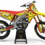 Kit déco motocross Suzuki - Toon - Jaune