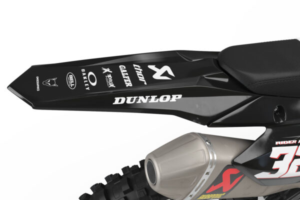 Kit déco motocross Suzuki - Tropical - Gris 3