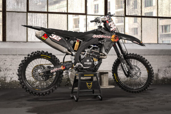 Kit déco motocross Suzuki - Tropical - Gris Promo