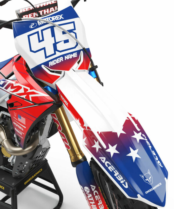 Kit déco motocross Suzuki - USA 2