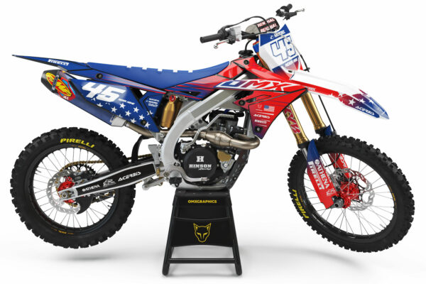 Kit déco motocross Suzuki - USA