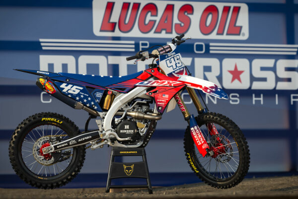 Kit déco motocross Suzuki - USA Promo