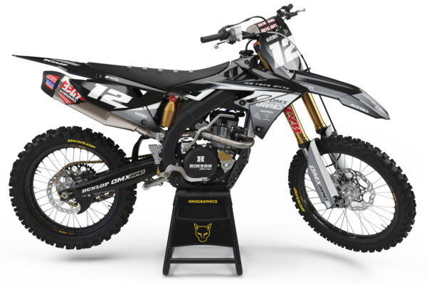 Kit déco motocross Suzuki - Vendetta - Gris