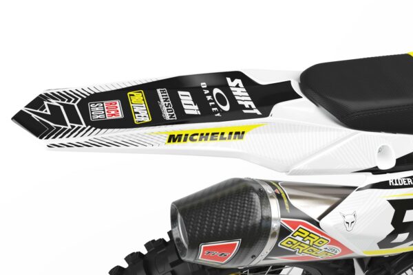 Kit déco motocross Suzuki - Voltage - Noir 3