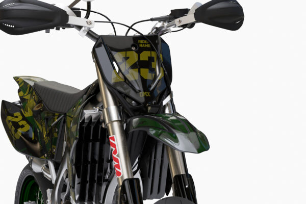 Kit déco motocross TM Racing - Army 2