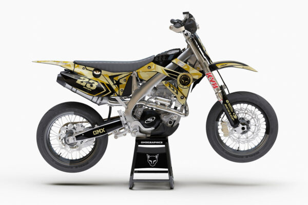 Kit déco motocross TM Racing - Army - Sand