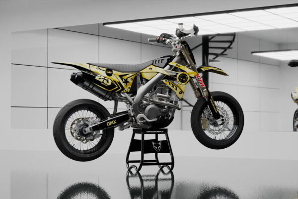 Kit déco motocross TM Racing - Army - Sand Promo