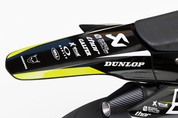 Kit déco motocross TM Racing - Enigma - Jaune 3