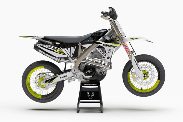 Kit déco motocross TM Racing - Enigma - Jaune