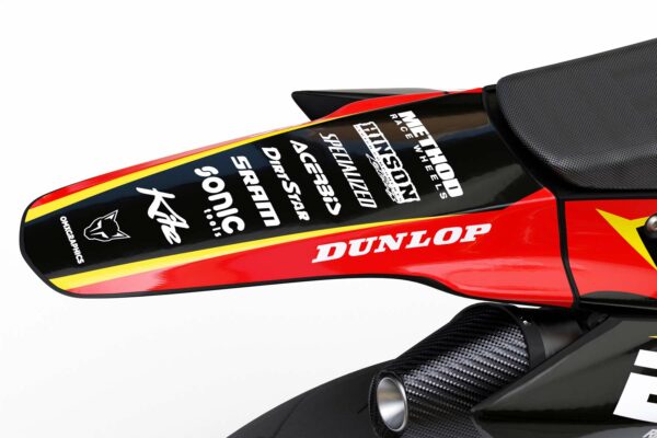 Kit déco motocross TM Racing - Fury - Rouge 3