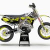 Kit déco motocross TM Racing - Katana - Jaune