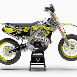 Kit déco motocross TM Racing - Katana - Jaune