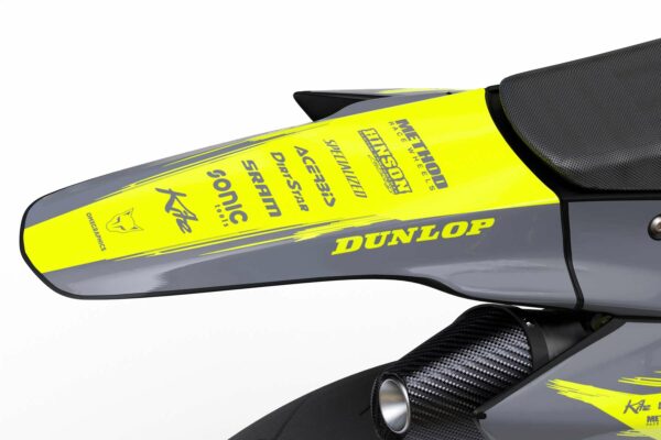 Kit déco motocross TM Racing - Punch - Lime 3