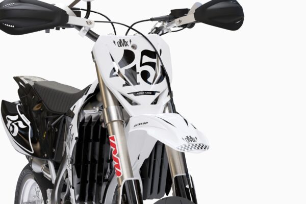 Kit déco motocross TM Racing - Race - Blanc 2