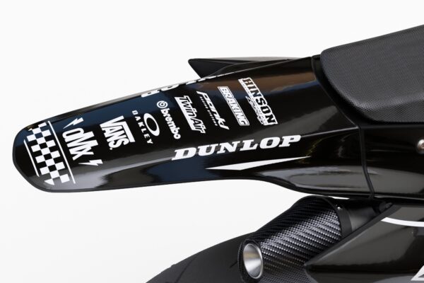 Kit déco motocross TM Racing - Race - Blanc 3