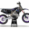 Kit déco motocross TM Racing - Rhyme - Noir