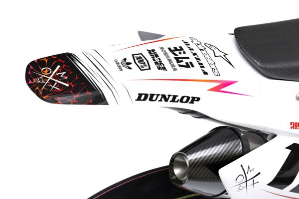 Kit déco motocross TM Racing - Rival - Rose 3