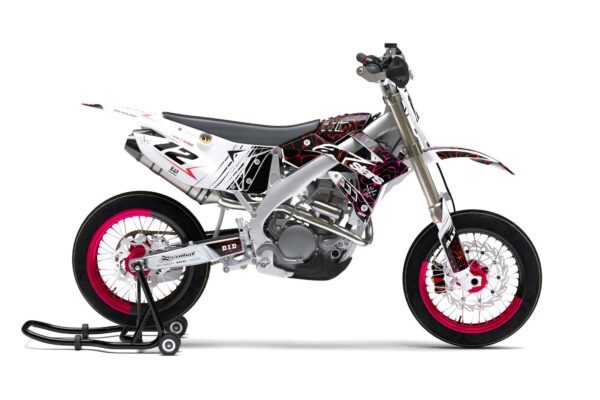 Kit déco motocross TM Racing - Rival - Rose