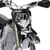 Kit déco motocross TM Racing - Sleek - Gris 2