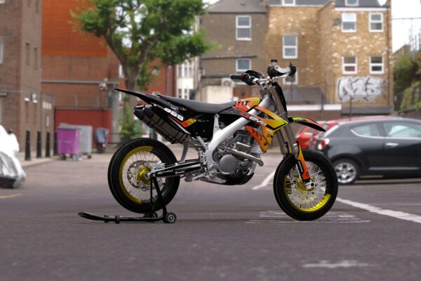 Kit déco motocross TM Racing - Syndicate - Orange Promo