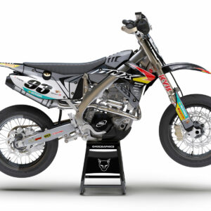 Kit déco motocross TM Racing - Team - Gris
