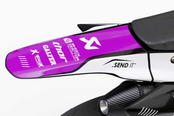 Kit déco motocross TM Racing - Thunder - Violet 3